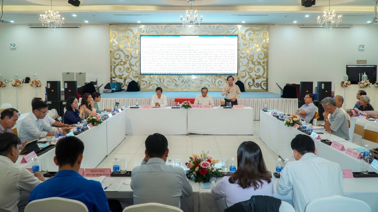 Liên hiệp các địa phương chia sẻ kinh nghiệm về công tác vận động viện trợ Liên hiệp các địa phương chia sẻ kinh nghiệm về công tác vận động viện trợ