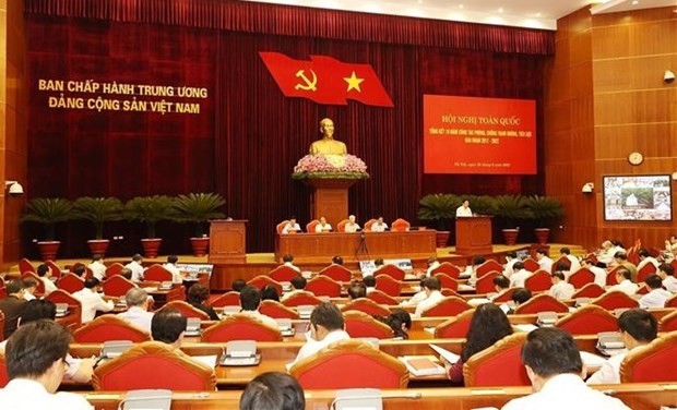 The national conference in Hanoi on June 30 (Photo: VNA) The national conference in Hanoi on June 30 (Photo: VNA)