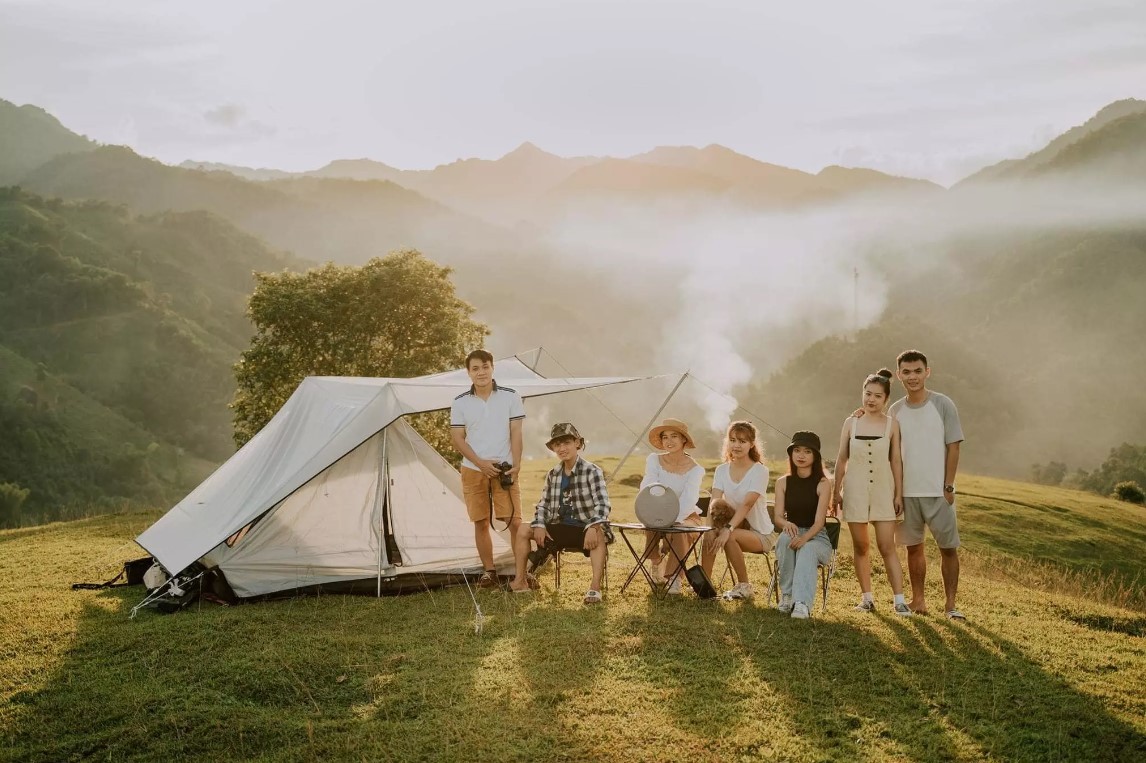 6 Beautiful Green Camping Spots in Cao Bang 6 Beautiful Green Camping Spots in Cao Bang