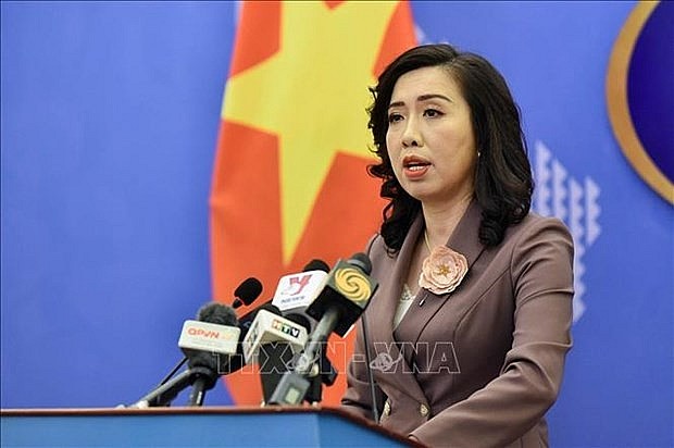 Spokeswoman of the Vietnamese Ministry of Foreign Affairs Le Thi Thu Hang. Photo: VNA Spokeswoman of the Vietnamese Ministry of Foreign Affairs Le Thi Thu Hang. Photo: VNA
