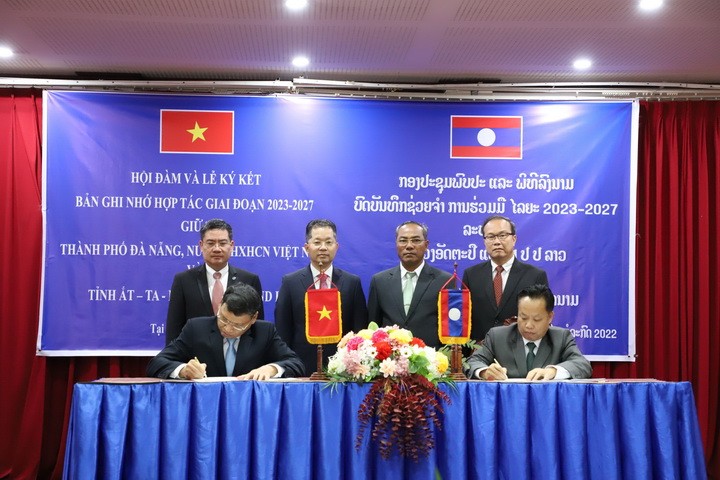 TP Đà Nẵng và tỉnh Attapeu (Lào): Đẩy mạnh hợp tác giáo dục, đầu tư và du lịch giai đoạn 2023-2027 TP Đà Nẵng và tỉnh Attapeu (Lào): Đẩy mạnh hợp tác giáo dục, đầu tư và du lịch giai đoạn 2023-2027