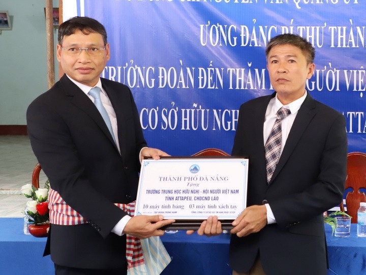 TP Đà Nẵng và tỉnh Attapeu (Lào): Đẩy mạnh hợp tác giáo dục, đầu tư và du lịch giai đoạn 2023-2027 TP Đà Nẵng và tỉnh Attapeu (Lào): Đẩy mạnh hợp tác giáo dục, đầu tư và du lịch giai đoạn 2023-2027