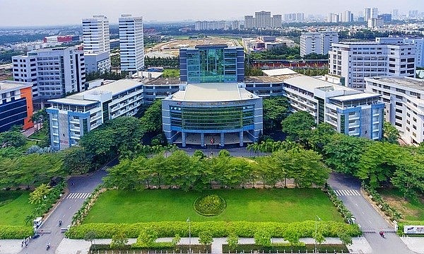 A view of Ton Duc Thang University in HCM City. Photo: VNP A view of Ton Duc Thang University in HCM City. Photo: VNP
