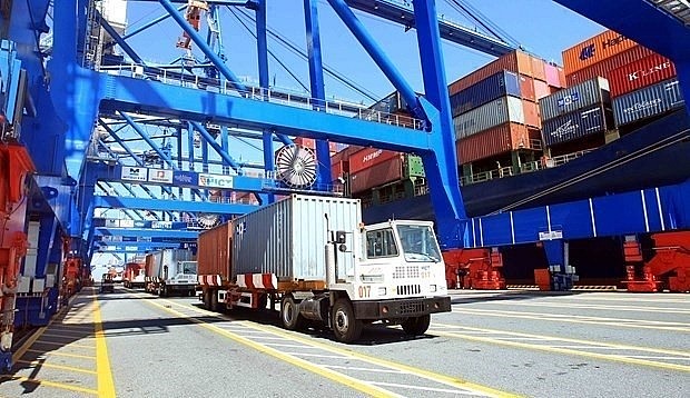 At the Hai Phong port (Photo: VNA) At the Hai Phong port (Photo: VNA)