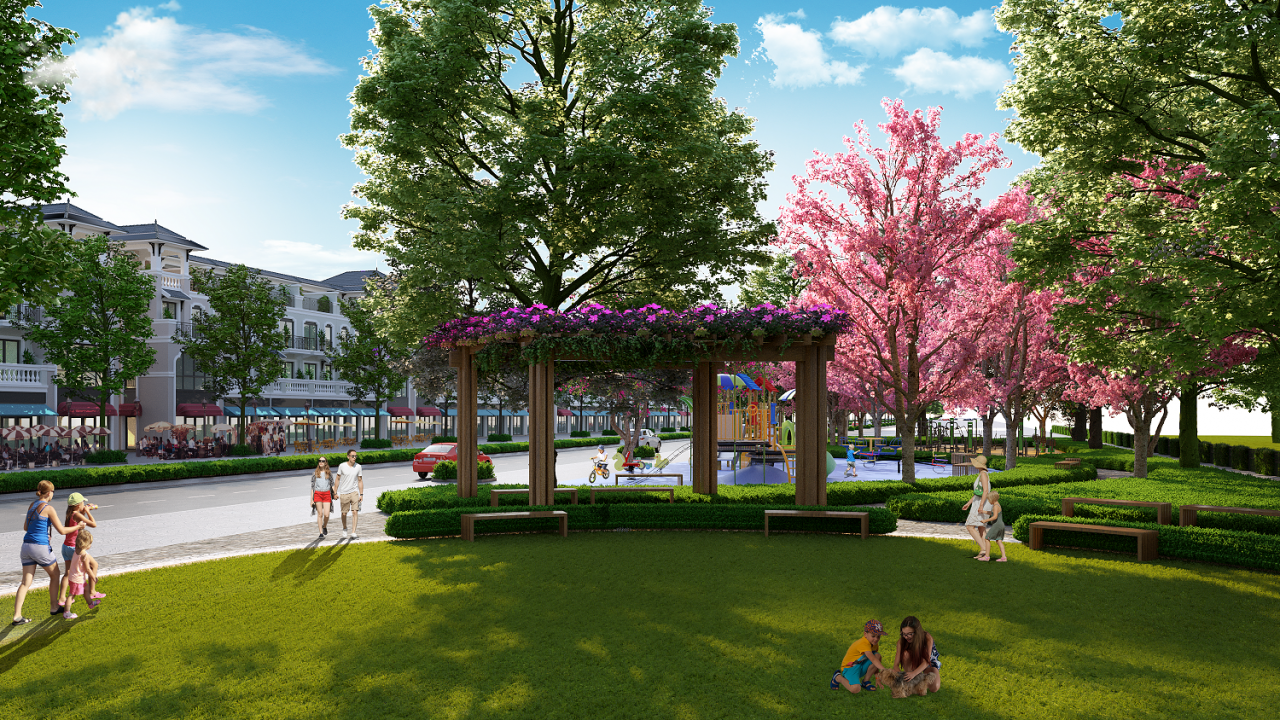 Không gian xanh mướt tại Công viên mặt trời – Dự án Imperia Grand Palza Đức Hòa. Không gian xanh mướt tại Công viên mặt trời – Dự án Imperia Grand Palza Đức Hòa.