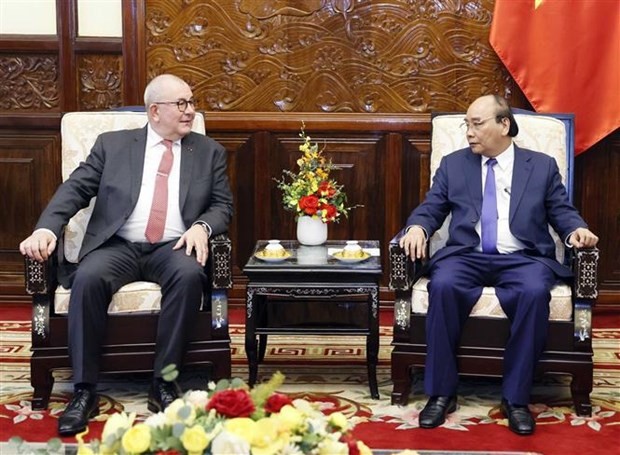 Outgoing British, Belgian Ambassadors Bid Farewell to President Outgoing British, Belgian Ambassadors Bid Farewell to President