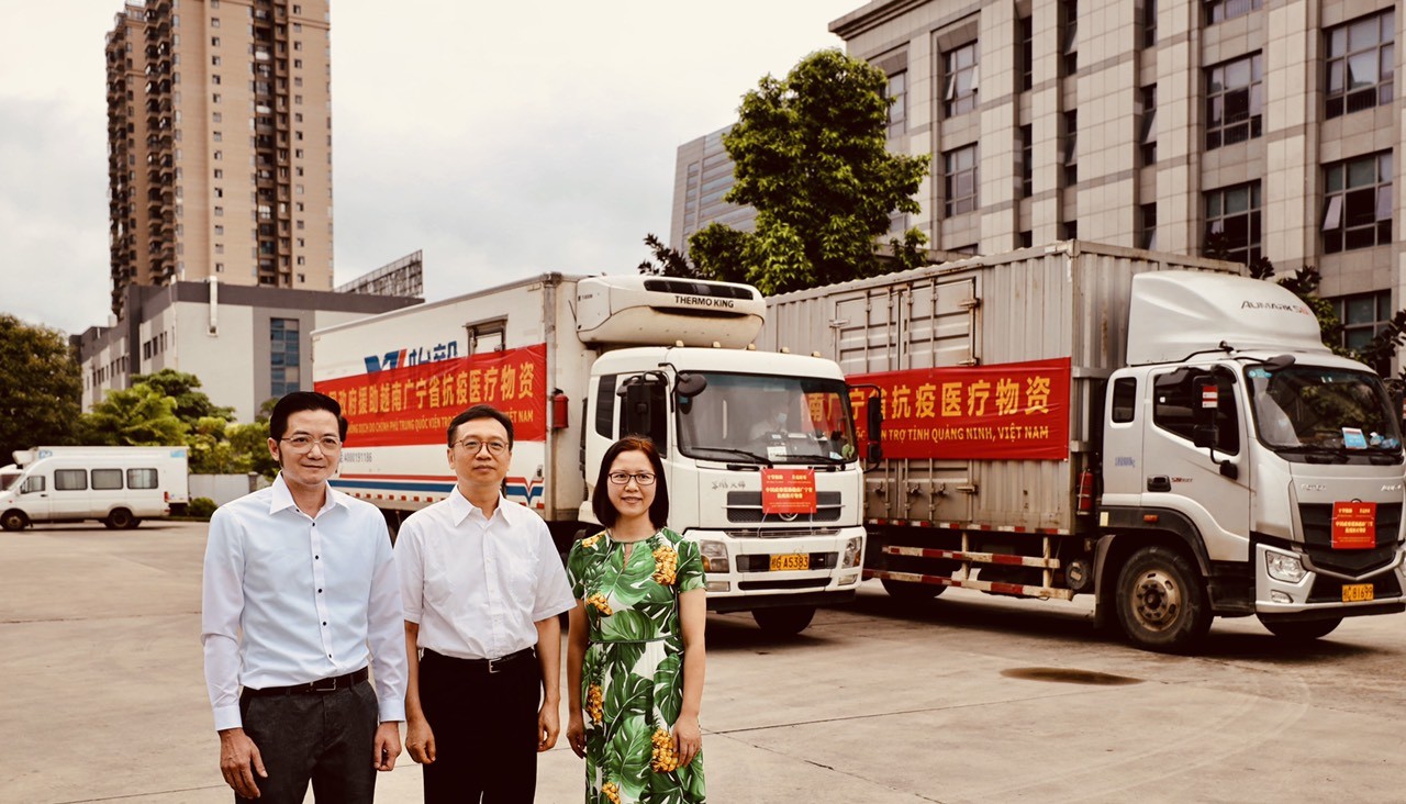 Tăng cường hợp tác phòng chống dịch giữa Quảng Tây, Trung Quốc với các địa phương Việt Nam Tăng cường hợp tác phòng chống dịch giữa Quảng Tây, Trung Quốc với các địa phương Việt Nam
