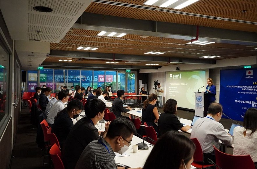 UNDP Vietnam, Japan Launch New Partnership to Advance Responsible Business Practice UNDP Vietnam, Japan Launch New Partnership to Advance Responsible Business Practice
