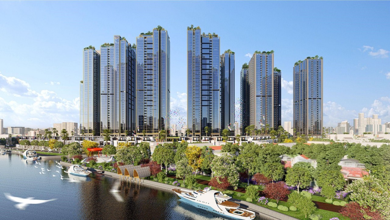 S2 Tower sở hữu tầm view rộng lớn cùng địa thế “kế sông cận thủy” bên sông Cả Cấm. S2 Tower sở hữu tầm view rộng lớn cùng địa thế “kế sông cận thủy” bên sông Cả Cấm.