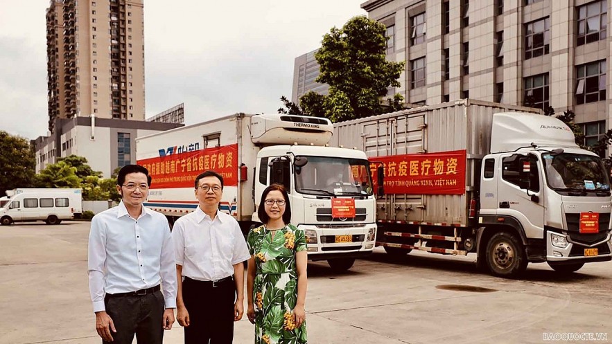Strengthening cooperation in epidemic prevention and control between Guangxi, China and Vietnamese localities Strengthening Epidemic Prevention Between Chinese and Vietnamese Localities