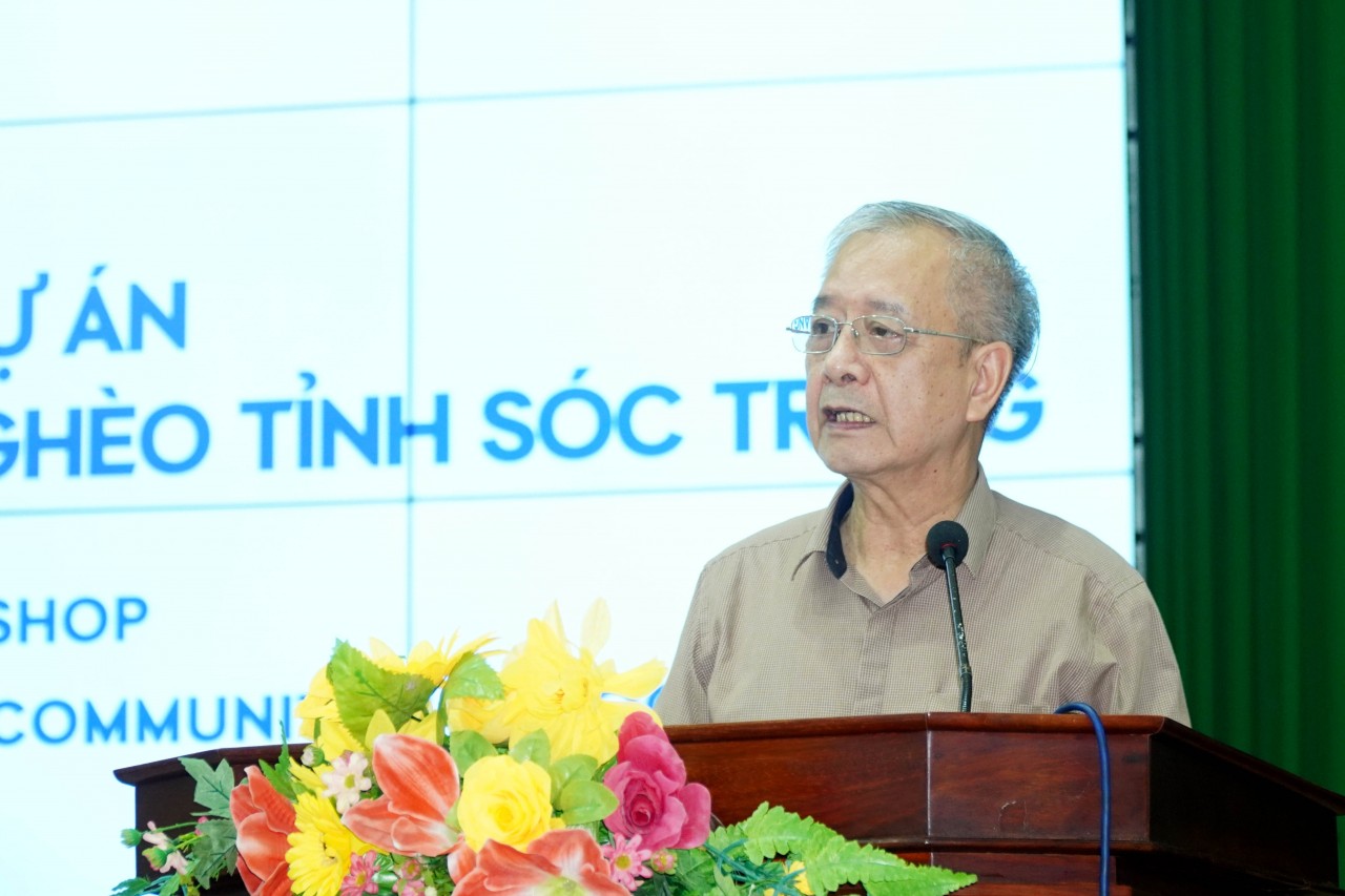 Sóc Trăng: 238 hộ gia đình nghèo ở nông thôn được tiếp cận nước sạch Sóc Trăng: 238 hộ gia đình nghèo ở nông thôn được tiếp cận nước sạch