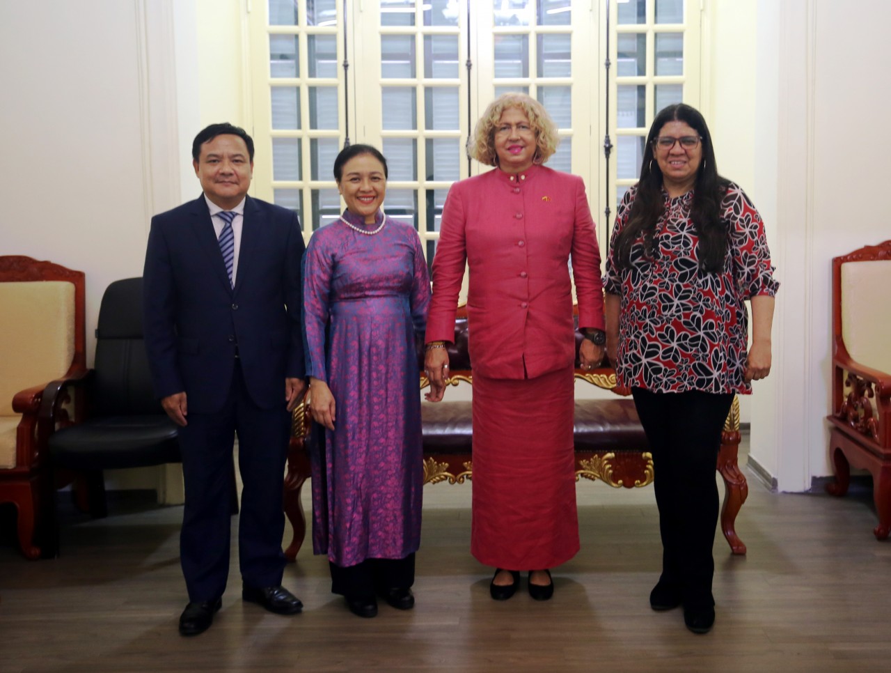 Chủ tịch VUFO tiếp Thứ trưởng Bộ Ngoại giao Venezuela Chủ tịch VUFO tiếp Thứ trưởng Bộ Ngoại giao Venezuela
