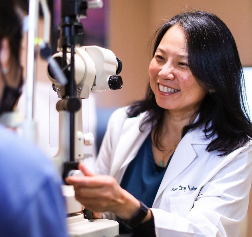 Thuy Tran is the owner of Rose City Vision Care. Photo: Long story Thuy Tran is the owner of Rose City Vision Care. Photo: Long story