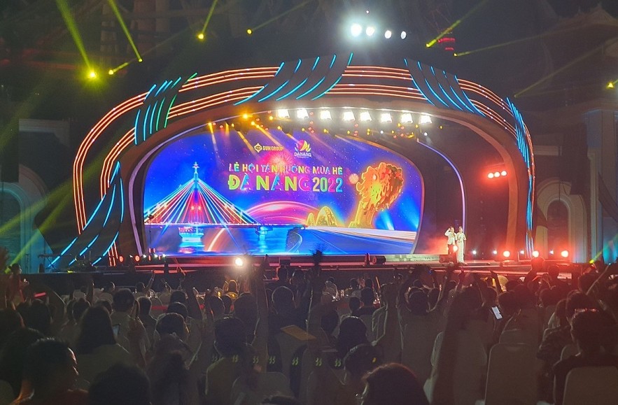 Music gala Take Me To The Sun awakens tourism potential in Da Nang. Photo: VOV Music gala Take Me To The Sun awakens tourism potential in Da Nang. Photo: VOV