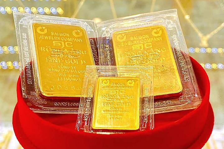 Giá vàng trong nước đứng yên (Ảnh minh họa). Giá vàng trong nước đứng yên (Ảnh minh họa).
