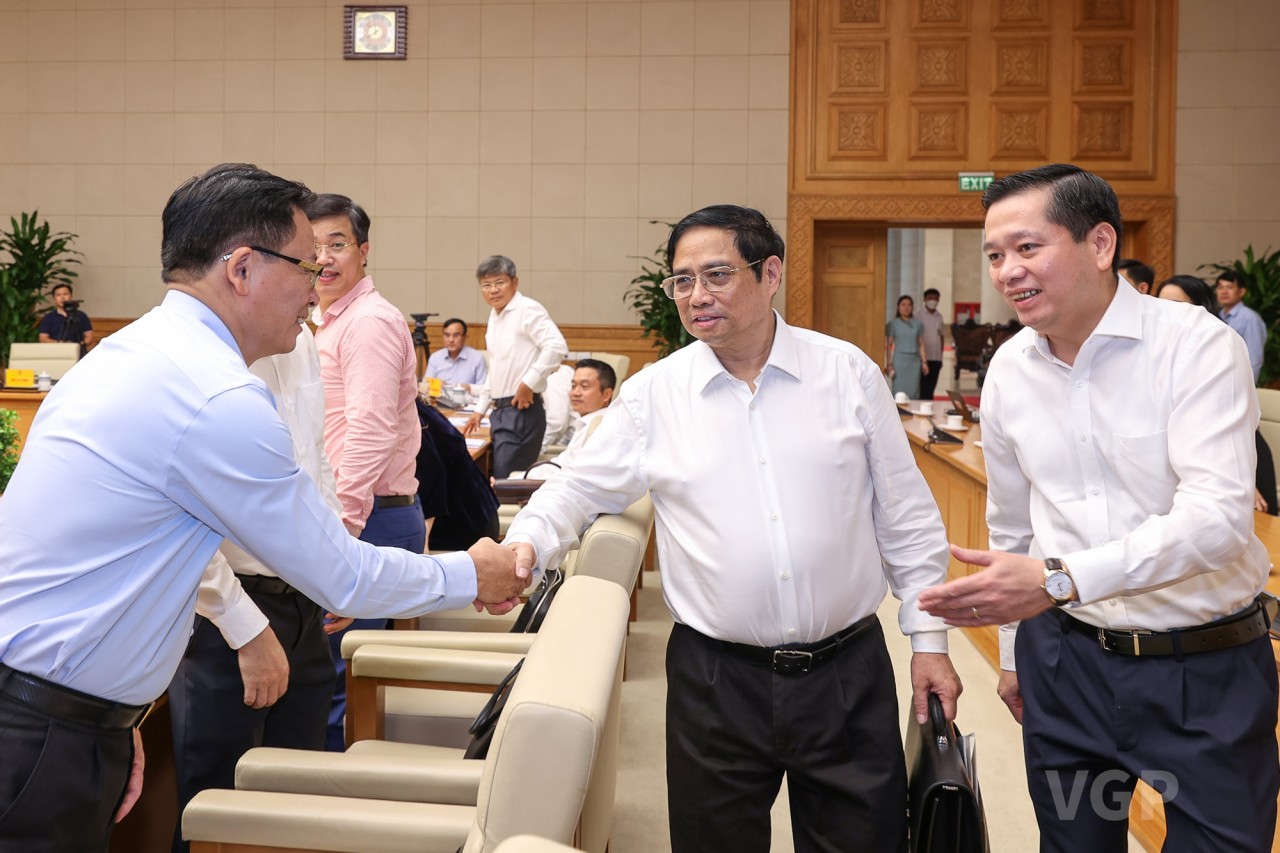 Thường trực Chính phủ làm việc với Đảng ủy Khối doanh nghiệp Trung ương Thường trực Chính phủ làm việc với Đảng ủy Khối doanh nghiệp Trung ương