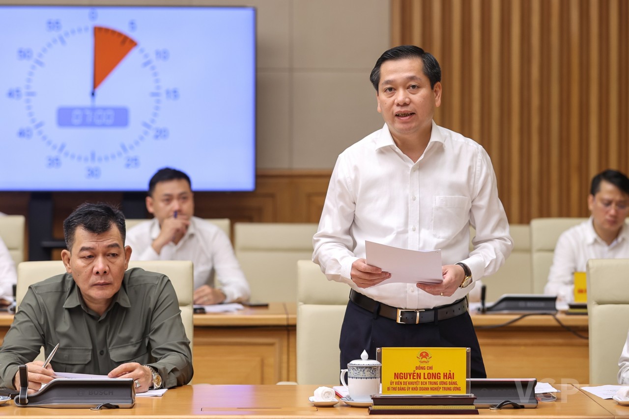 Thường trực Chính phủ làm việc với Đảng ủy Khối doanh nghiệp Trung ương Thường trực Chính phủ làm việc với Đảng ủy Khối doanh nghiệp Trung ương