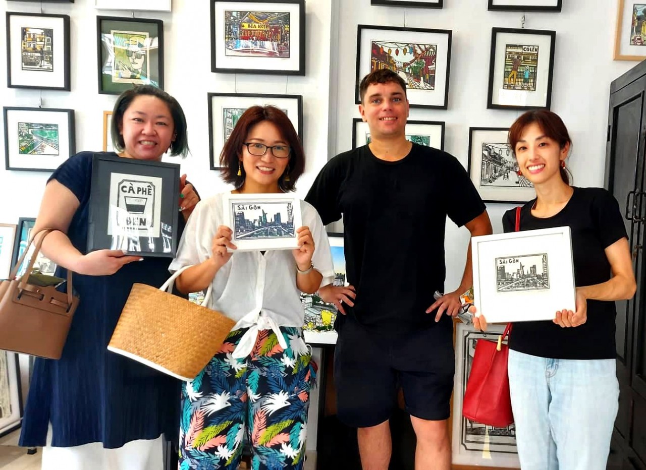 From London to Saigon: Expat Artist Shows His Love for Vietnam in Woodcut Printmaking From London to Saigon: Expat Artist Shows His Love for Vietnam in Woodcut Printmaking
