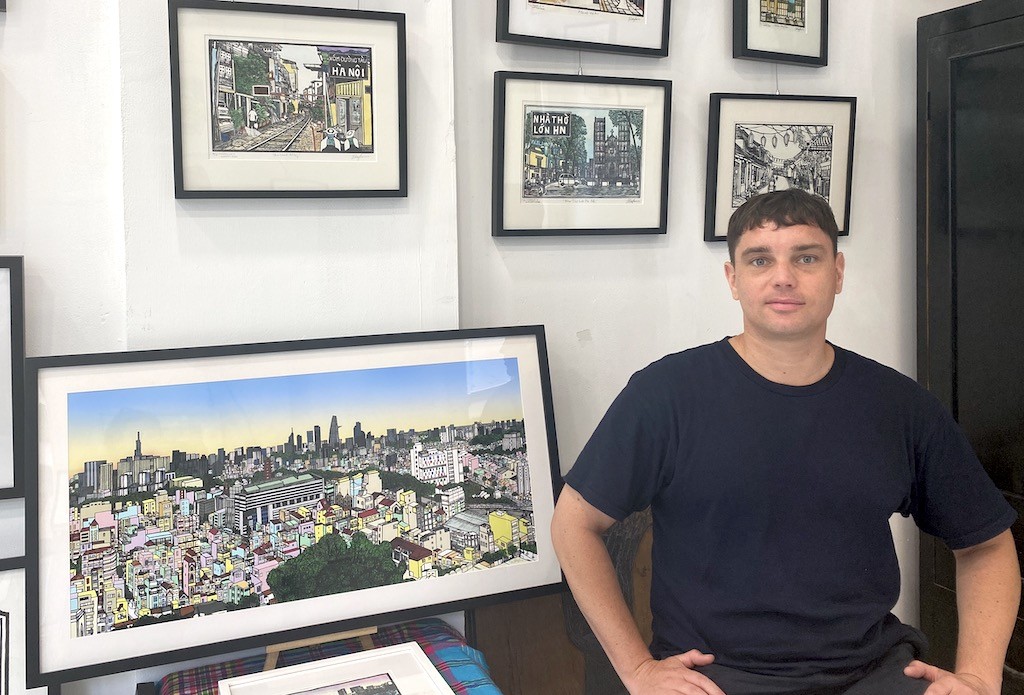From London to Saigon: Expat Artist Shows His Love for Vietnam in Woodcut Printmaking From London to Saigon: Expat Artist Shows His Love for Vietnam in Woodcut Printmaking