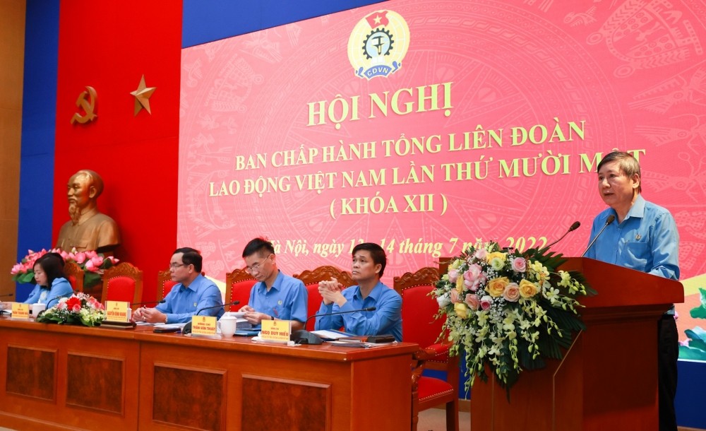 6 tháng đầu năm 2022: Công đoàn đã chăm lo việc làm, đảm bảo lợi ích chính đáng cho người lao động 6 tháng đầu năm 2022: Công đoàn đã chăm lo việc làm, đảm bảo lợi ích chính đáng cho người lao động
