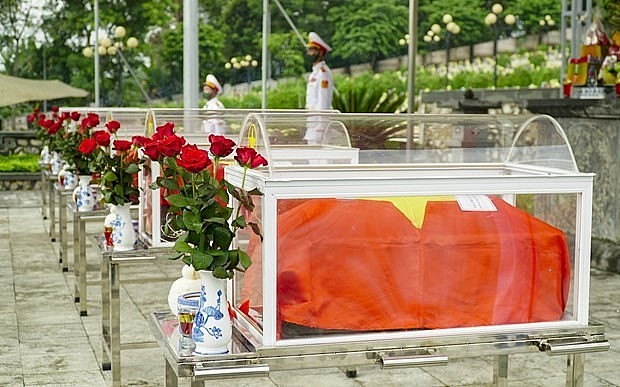 Cambodia built a preservation house for the remains of Vietnamese martyrs and volunteers Cambodia built a preservation house for the remains of Vietnamese soldiers and volunteers