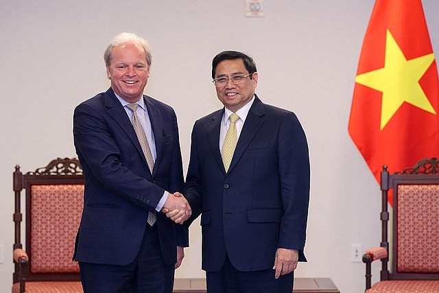 Thủ tướng Phạm Minh Chính tiếp ông Axel Van Trotsenburg, Tổng Giám đốc điều hành Ngân hàng Thế giới (WB) (Ảnh: VGP/Nhật Bắc). Thủ tướng Phạm Minh Chính tiếp ông Axel Van Trotsenburg, Tổng Giám đốc điều hành Ngân hàng Thế giới (WB) (Ảnh: VGP/Nhật Bắc).
