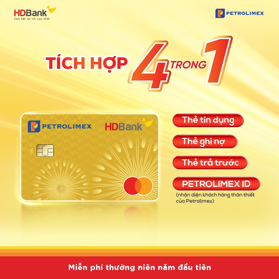 Bật mí cách hoàn được nhiều tiền nhất khi dùng thẻ HDBank Petrolimex 4 trong 1 Bật mí cách hoàn được nhiều tiền nhất khi dùng thẻ HDBank Petrolimex 4 trong 1