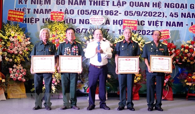 Bac Giang's Vietnam-Laos Friendship Association Celebrates Bilateral Diplomatic Ties Bac Giang's Vietnam-Laos Friendship Association Celebrates Bilateral Diplomatic Ties