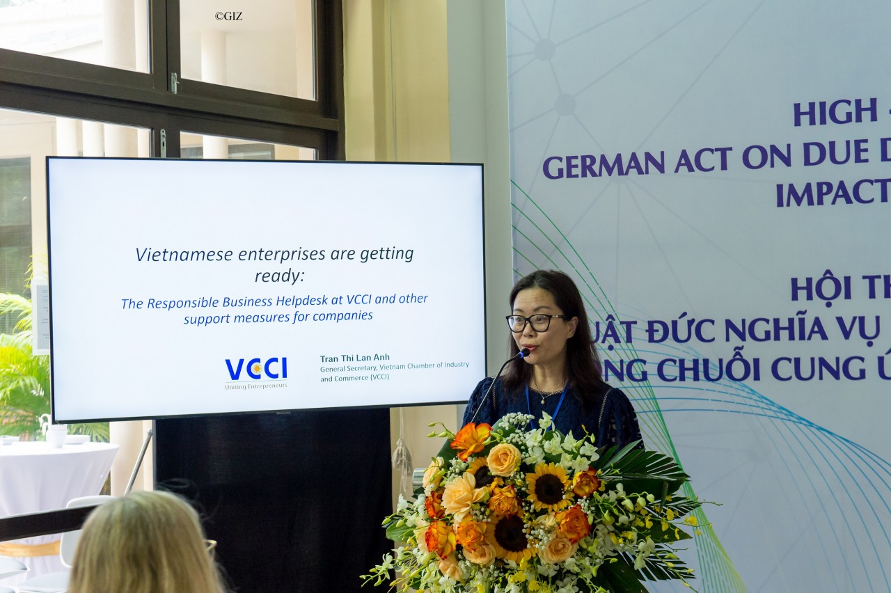 Hội thảo tìm hiểu Luật của Đức và những tác động đối với các doanh nghiệp Việt Nam Hội thảo tìm hiểu Luật của Đức và những tác động đối với các doanh nghiệp Việt Nam