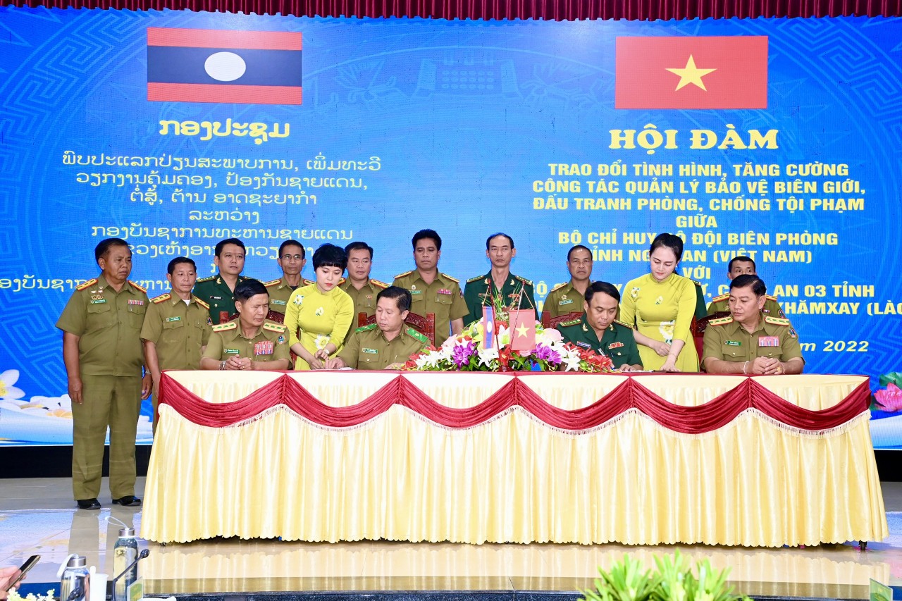 Nghệ An và 3 tỉnh Hủa Phăn, Xiêng Khoảng, Bôlykhămxay (Lào) phối hợp quản lý biên giới Nghệ An và 3 tỉnh Hủa Phăn, Xiêng Khoảng, Bôlykhămxay (Lào) phối hợp quản lý biên giới