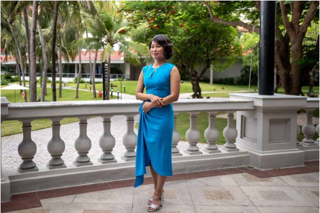 Bà Lê Thị Thu Thủy, Giám đốc điều hành VinFast (Ảnh: Bà Lê Thị Thu Thủy, Giám đốc điều hành VinFast (Ảnh: