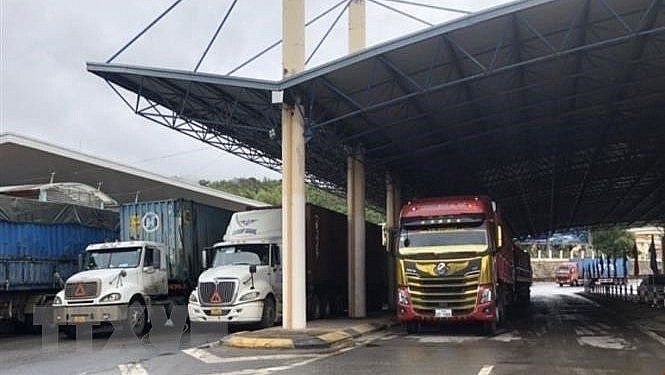 The Lao Bao Border Gate between Vietnam and Laos. Photo: VNA The Lao Bao Border Gate between Vietnam and Laos. Photo: VNA