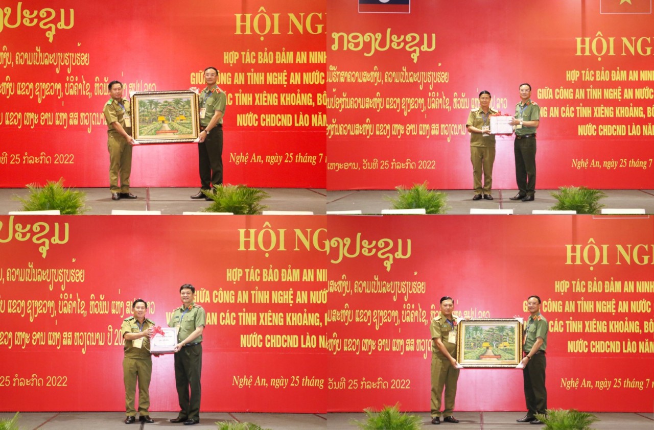 Nghệ An và 03 tỉnh nước bạn Lào tăng cường quan hệ hữu nghị, hợp tác bảo đảm an ninh trật tự Nghệ An và 03 tỉnh nước bạn Lào tăng cường quan hệ hữu nghị, hợp tác bảo đảm an ninh trật tự