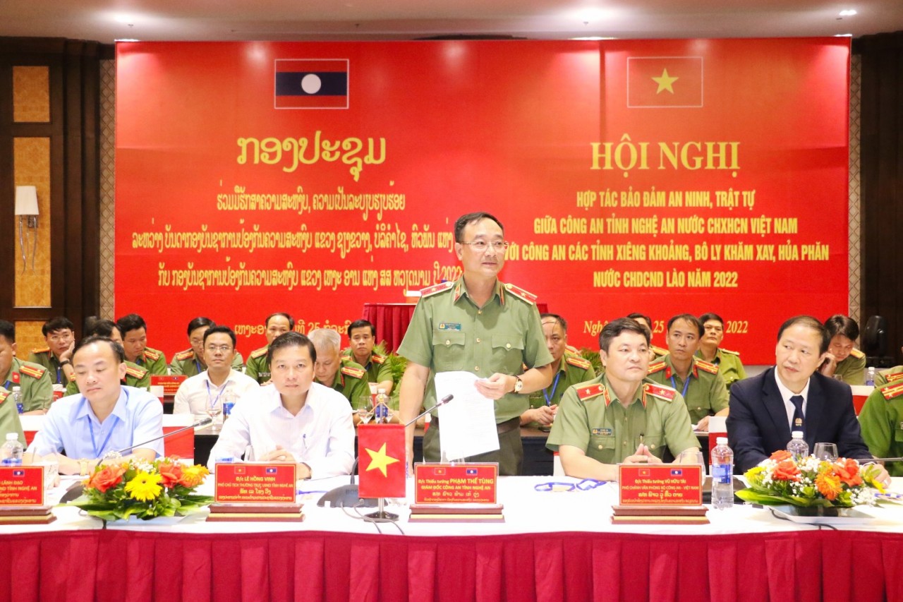 Nghệ An và 03 tỉnh nước bạn Lào tăng cường quan hệ hữu nghị, hợp tác bảo đảm an ninh trật tự Nghệ An và 03 tỉnh nước bạn Lào tăng cường quan hệ hữu nghị, hợp tác bảo đảm an ninh trật tự