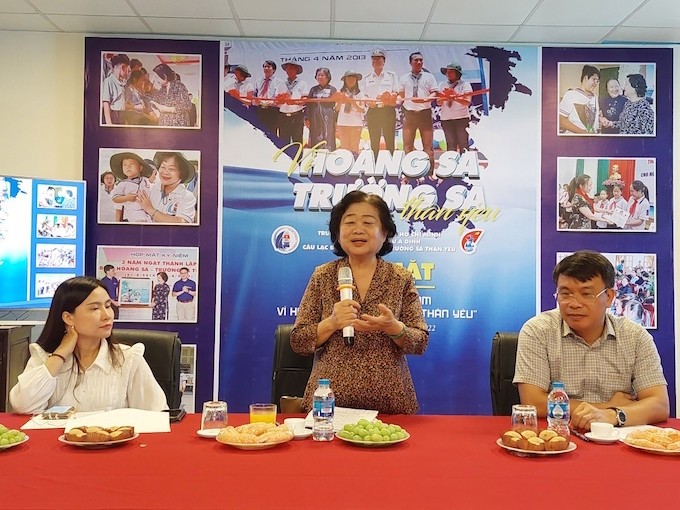 Nhiều hoạt động hưởng ứng "Hành trình 10 năm vì Hoàng Sa - Trường Sa thân yêu" Nhiều hoạt động hưởng ứng "Hành trình 10 năm vì Hoàng Sa - Trường Sa thân yêu"