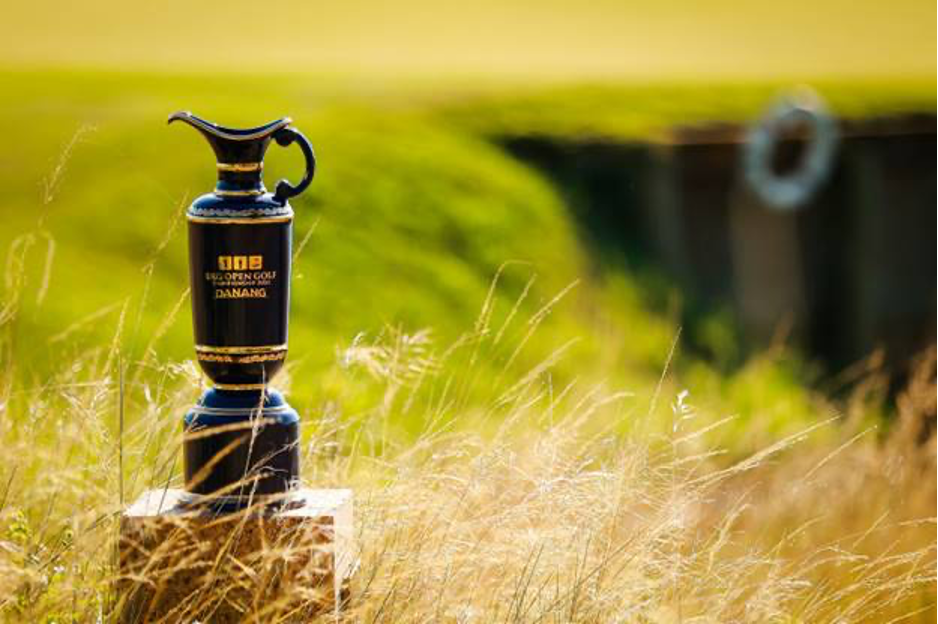 Cúp vô địch của giải BRG Open Golf Championship Đà Nẵng 2022 được lấy ý tưởng từ Claret Jug. Cúp vô địch của giải BRG Open Golf Championship Đà Nẵng 2022 được lấy ý tưởng từ Claret Jug.