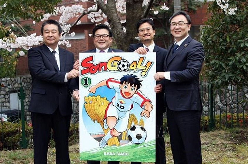 Japan’s First Manga About Vietnamese Football Published Japan’s First Manga About Vietnamese Football Published