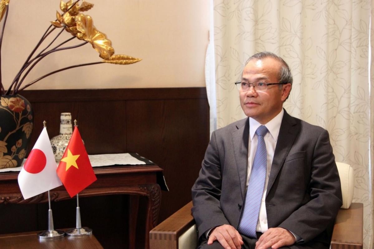 Đại sứ Vũ Hồng Nam: Quan hệ Việt Nam - Nhật Bản như khóm hoa muôn sắc rực rỡ, tràn đầy sức sống Đại sứ Vũ Hồng Nam: Quan hệ Việt Nam - Nhật Bản như khóm hoa muôn sắc rực rỡ, tràn đầy sức sống
