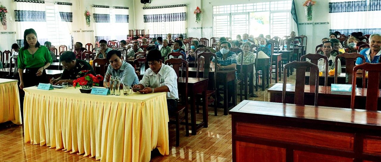 Tuyên truyền pháp luật về biên giới quốc gia cho cán bộ, nhân dân vùng biên giới An Giang Tuyên truyền pháp luật về biên giới quốc gia cho cán bộ, nhân dân vùng biên giới An Giang