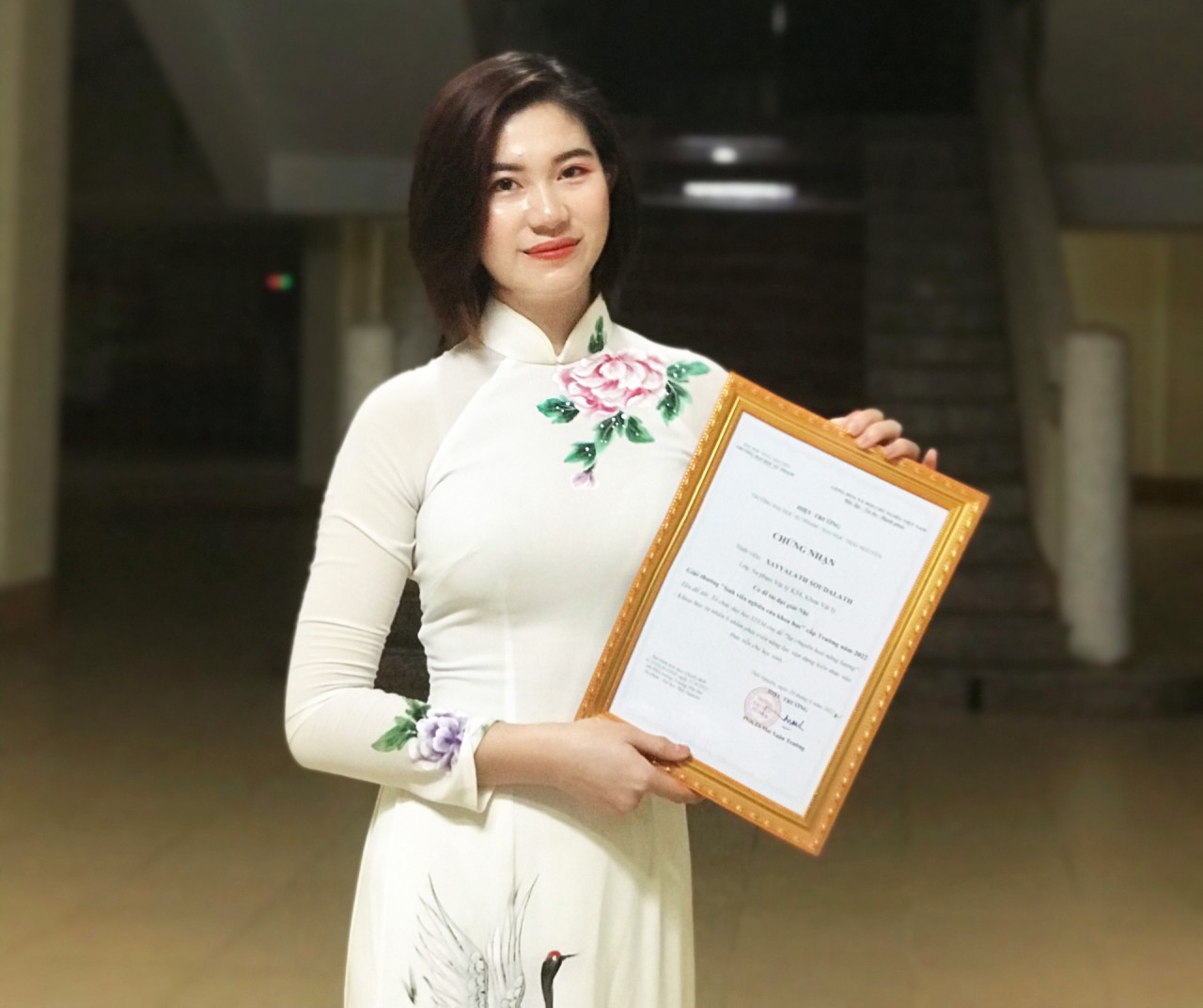 Soudalath đạt giải nhì về nghiên cứu đề tài khoa học cấp trường Soudalath đạt giải nhì về nghiên cứu đề tài khoa học cấp trường