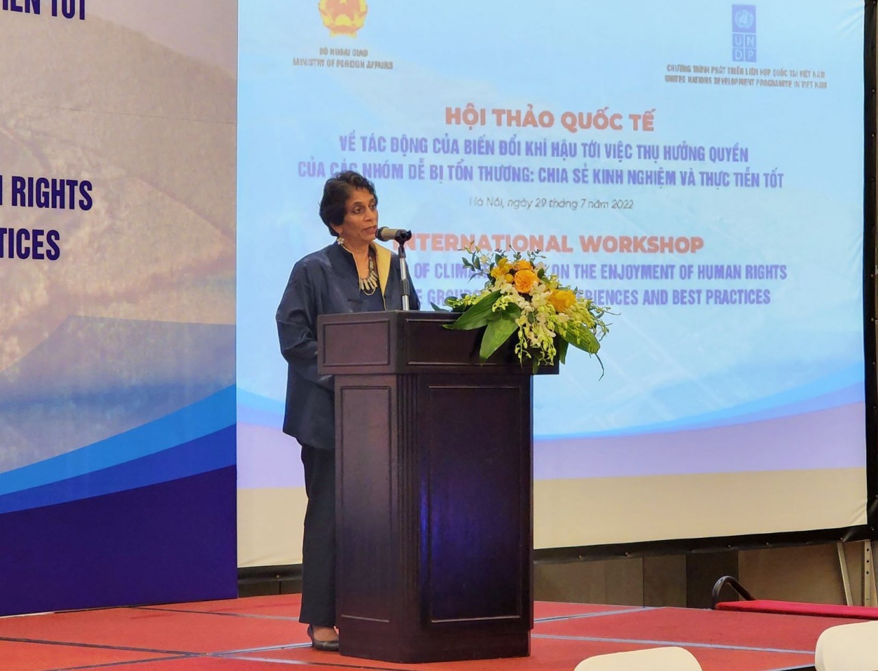 Kanni Wignaraja, UN Assistant Secretary-General and UNDP Regional Director for Asia and the Pacific. Source: VNT Kanni Wignaraja, UN Assistant Secretary-General and UNDP Regional Director for Asia and the Pacific. Source: VNT