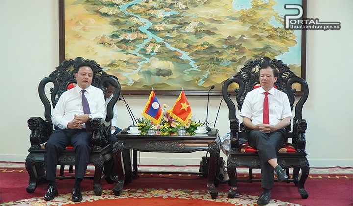 Hợp tác hữu nghị giữa Thừa Thiên Huế và Savannakhet (Lào) sẽ đi vào thực chất và hiệu quả Hợp tác hữu nghị giữa Thừa Thiên Huế và Savannakhet (Lào) sẽ đi vào thực chất và hiệu quả