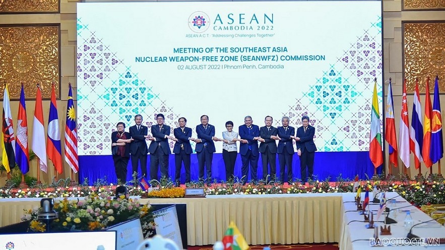 ASEAN Minister vow to build Southeast Asia free of nuclear and other weapons of mass destruction. ASEAN Minister vow to build Southeast Asia free of nuclear and other weapons of mass destruction.