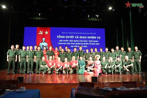 Vietnamese Military Teams Off to Int'l Army Games 2022 in Russia Vietnamese Military Teams Off to Int'l Army Games 2022 in Russia