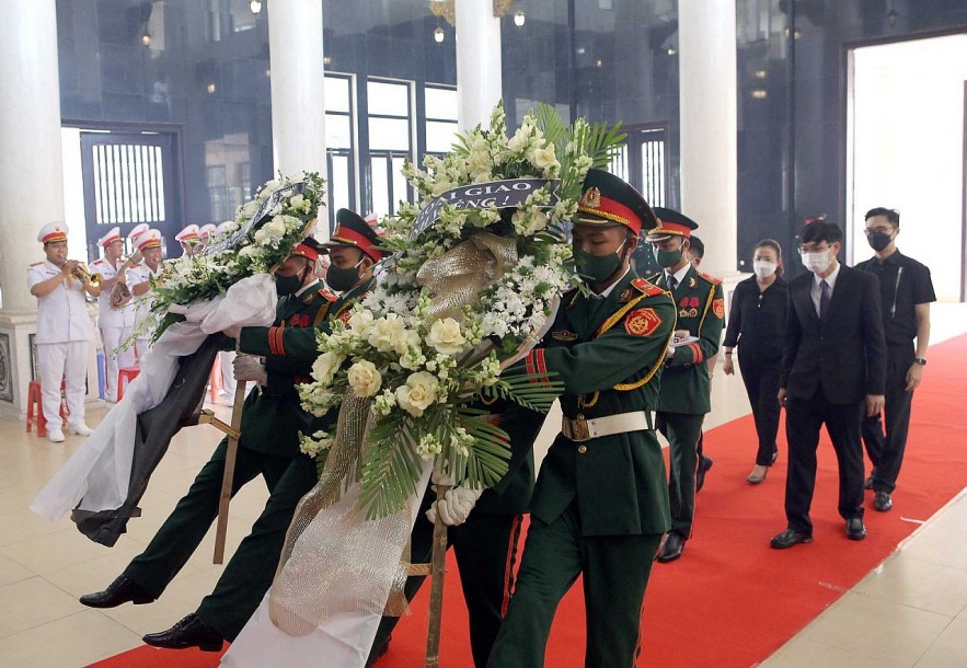 Memorial Ceremony of the People's Armed Forces Hero, Kostas Sarantidis-Nguyen Van Lap Memorial Ceremony of the People's Armed Forces Hero, Kostas Sarantidis-Nguyen Van Lap