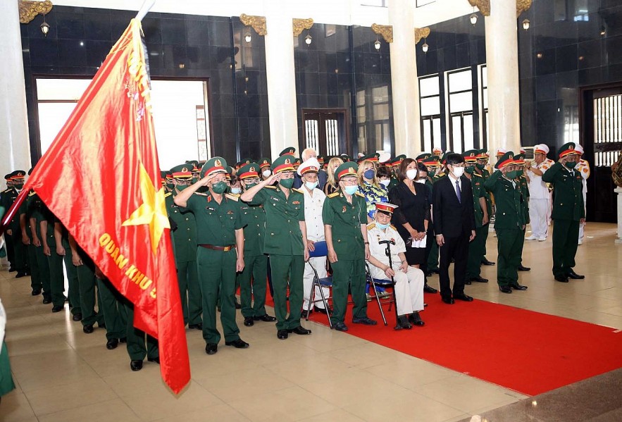 Memorial Ceremony of the People's Armed Forces Hero, Kostas Sarantidis-Nguyen Van Lap Memorial Ceremony of the People's Armed Forces Hero, Kostas Sarantidis-Nguyen Van Lap