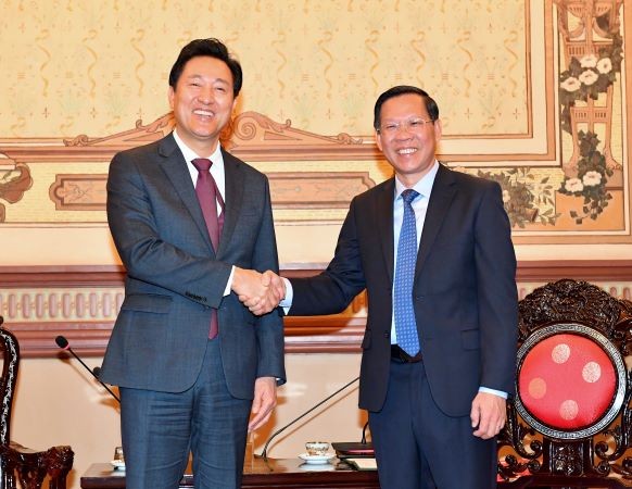 TPHCM và TP Seoul (Hàn Quốc) thúc đẩy hợp tác trên nhiều lĩnh vực TPHCM và TP Seoul (Hàn Quốc) thúc đẩy hợp tác trên nhiều lĩnh vực