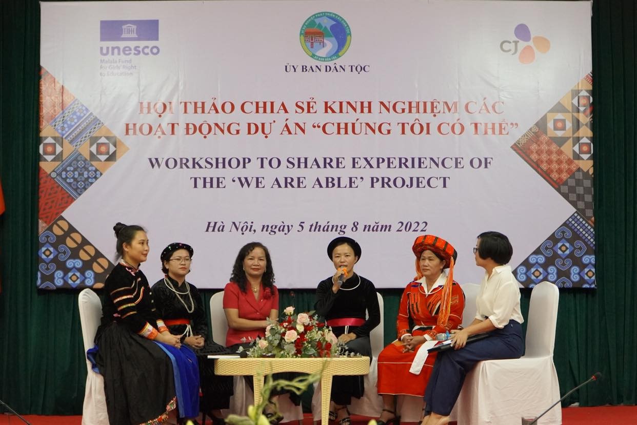 Chia sẻ kinh nghiệm thúc đẩy bình đẳng giới và giáo dục trẻ em gái vùng dân tộc thiểu số Chia sẻ kinh nghiệm thúc đẩy bình đẳng giới và giáo dục trẻ em gái vùng dân tộc thiểu số
