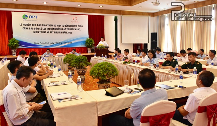 13 tỉnh, thành được bàn giao 151 trạm đo mưa tự động phục vụ cảnh báo sớm mưa lũ tại cộng đồng 13 tỉnh, thành được bàn giao 151 trạm đo mưa tự động phục vụ cảnh báo sớm mưa lũ tại cộng đồng