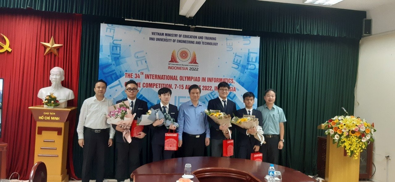 International Olympiad in Informatics: Vietnamese Students Win 1 gold, 3 silvers International Olympiad in Informatics: Vietnamese Students Win 1 gold, 3 silvers